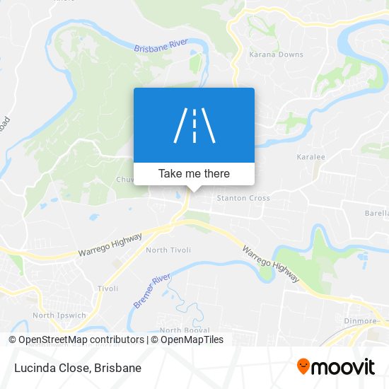 Lucinda Close map