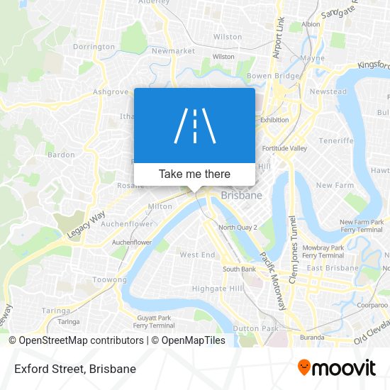 Exford Street map