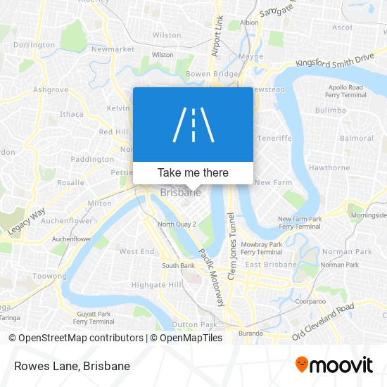 Rowes Lane map