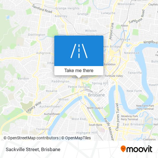 Sackville Street map