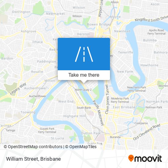 Mapa William Street