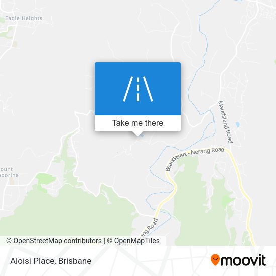 Aloisi Place map