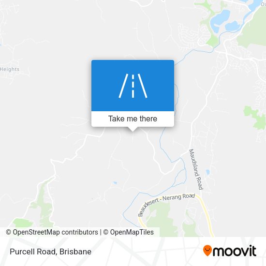 Purcell Road map