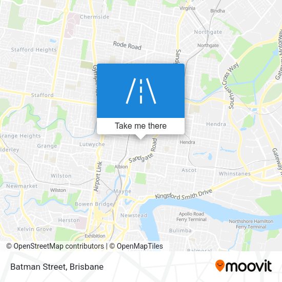 Batman Street map