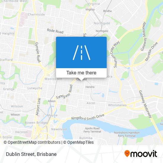 Dublin Street map
