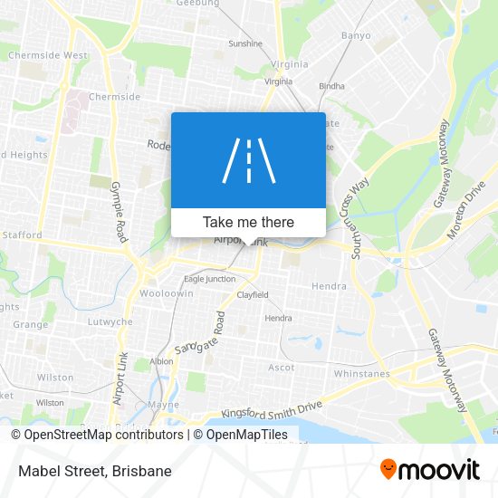 Mabel Street map