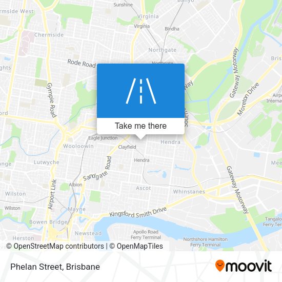 Phelan Street map
