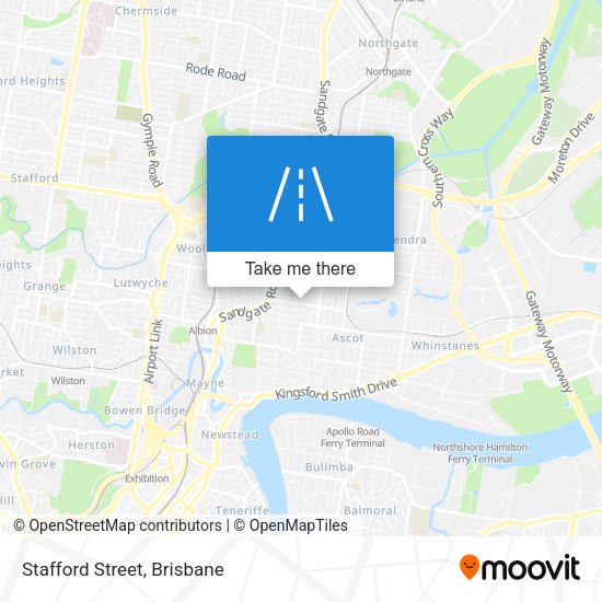 Stafford Street map