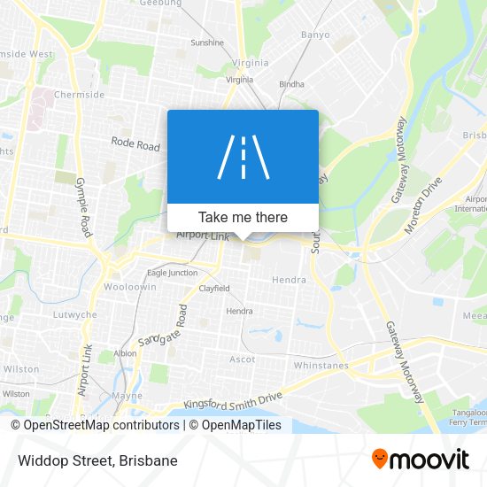 Widdop Street map