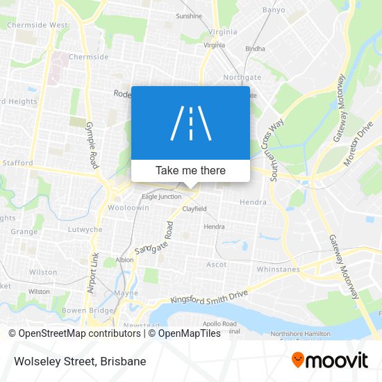 Wolseley Street map