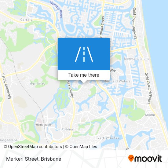 Markeri Street map