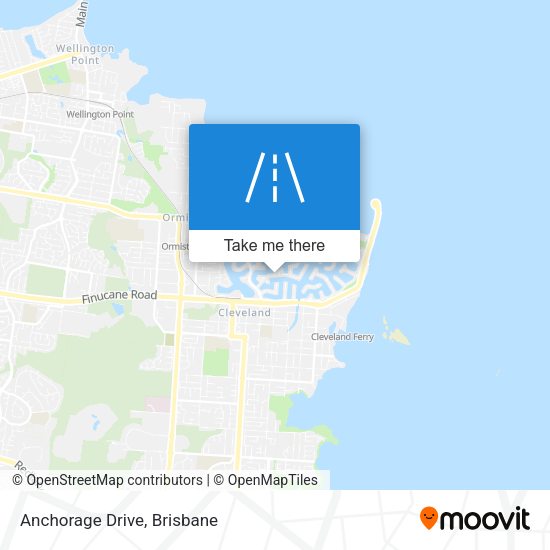Anchorage Drive map