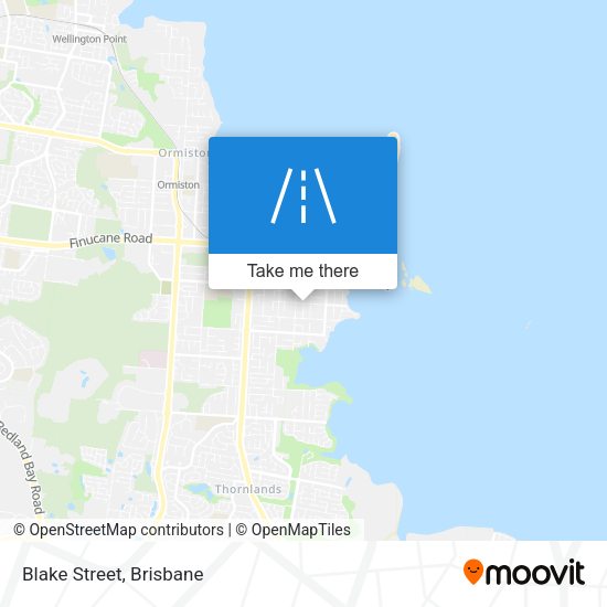 Blake Street map