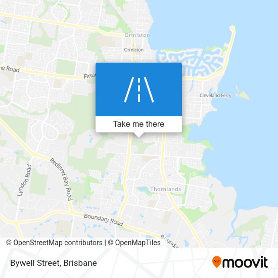 Bywell Street map