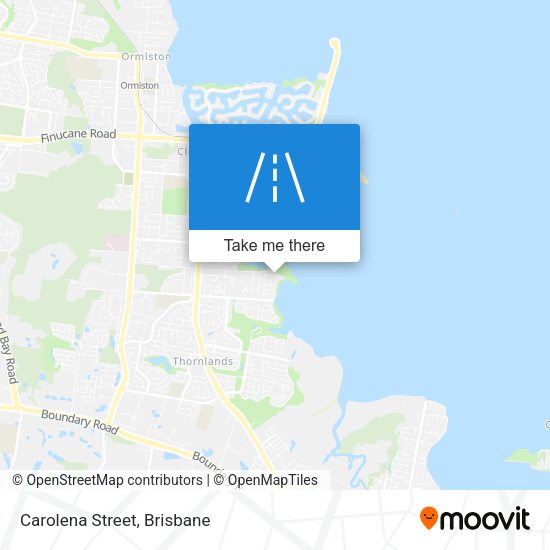 Carolena Street map