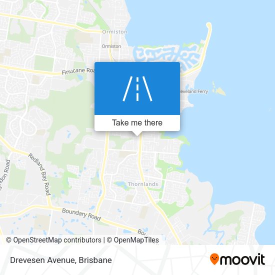 Drevesen Avenue map