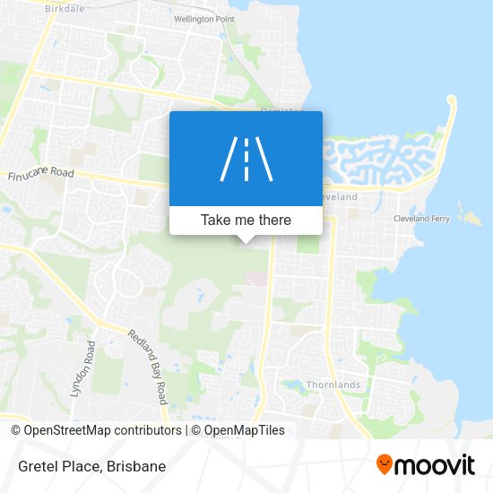 Gretel Place map