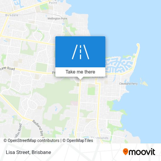 Lisa Street map