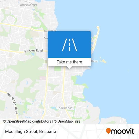 Mccullagh Street map