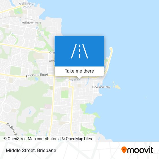 Middle Street map
