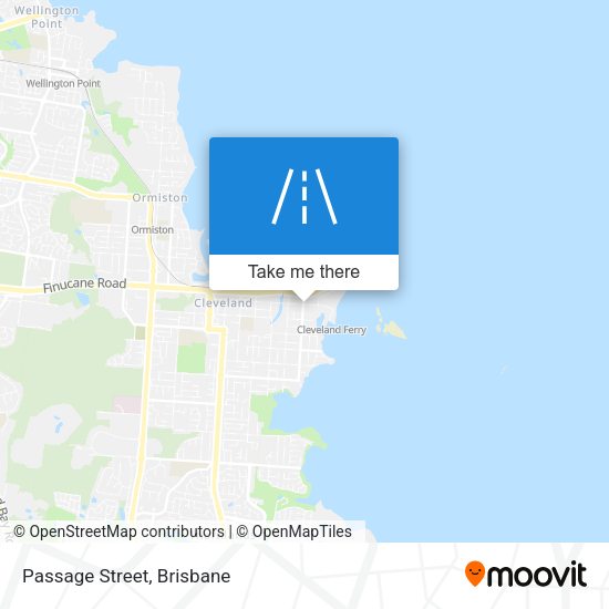 Passage Street map