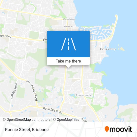 Ronnie Street map