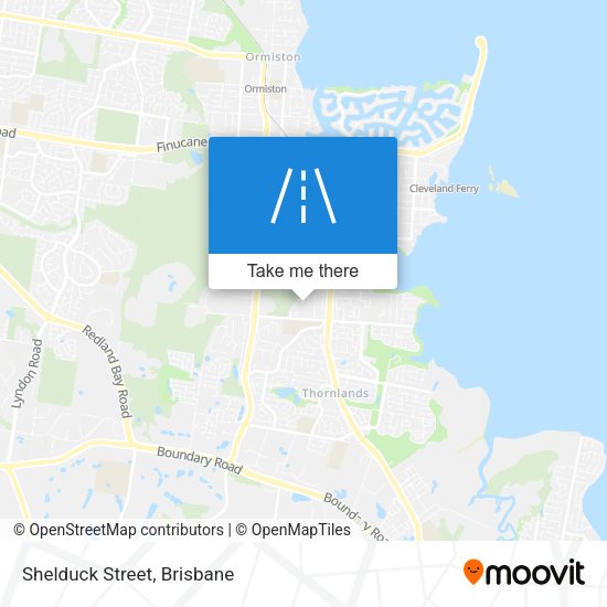 Shelduck Street map