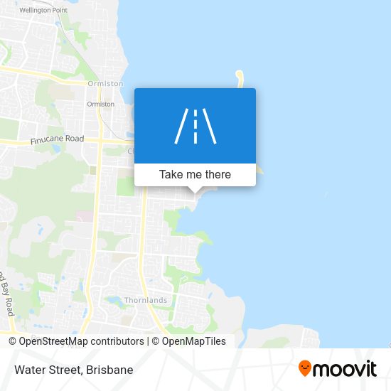 Water Street map