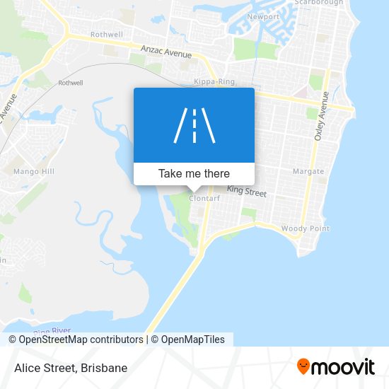 Alice Street map