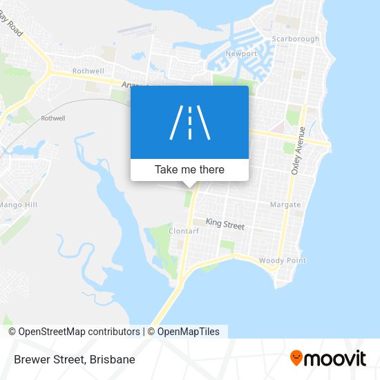 Brewer Street map