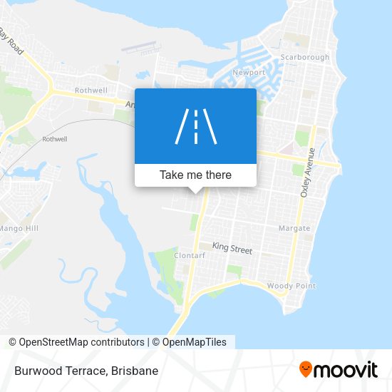 Burwood Terrace map