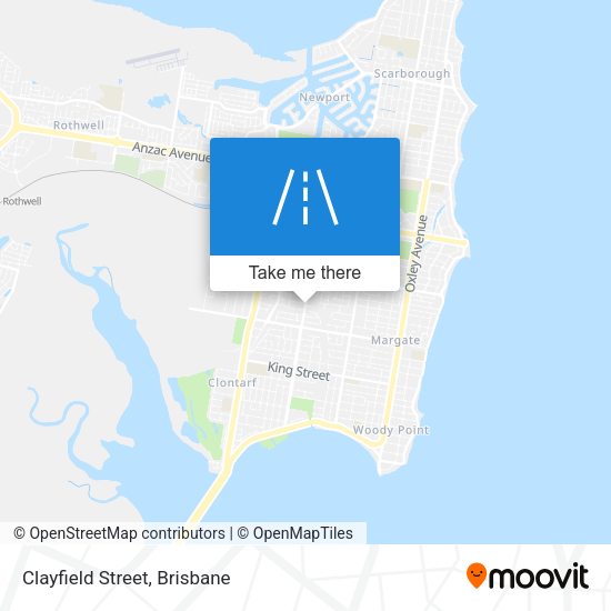 Clayfield Street map
