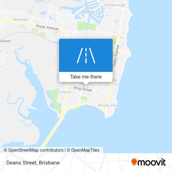 Deans Street map