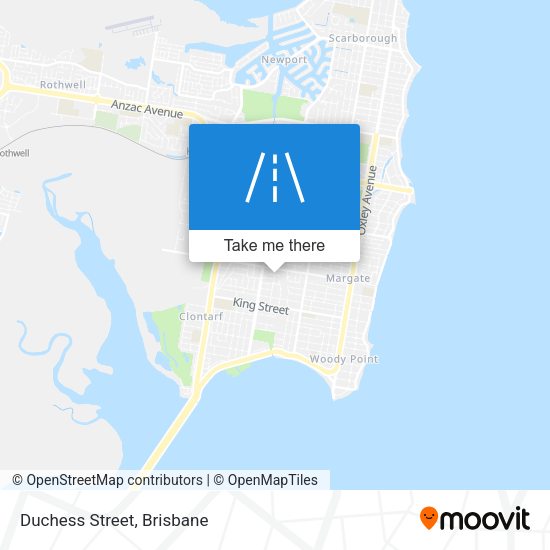 Duchess Street map