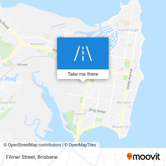 Filmer Street map