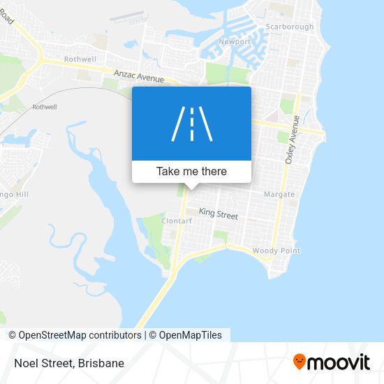 Noel Street map