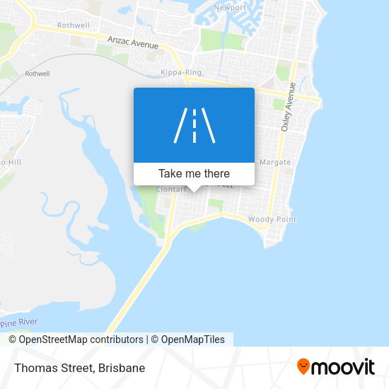 Thomas Street map