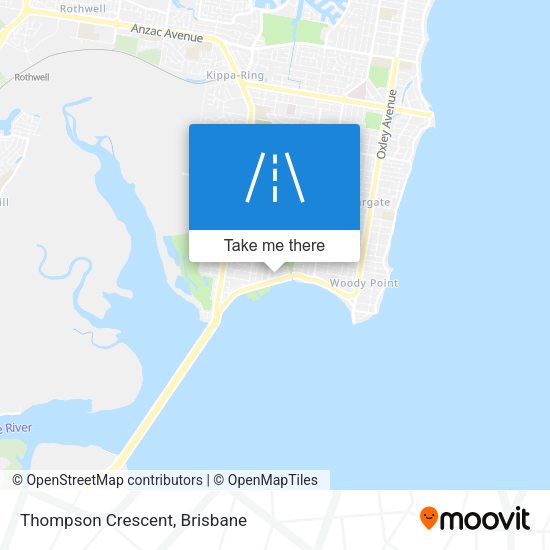 Thompson Crescent map