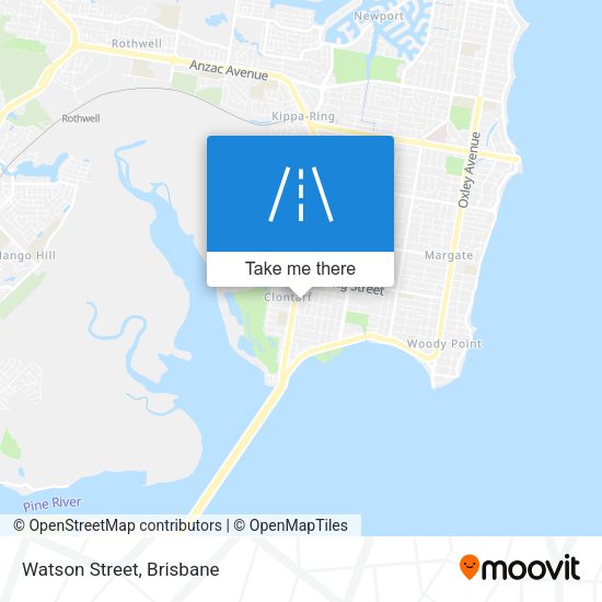 Watson Street map