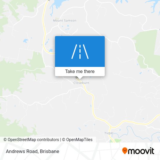 Andrews Road map