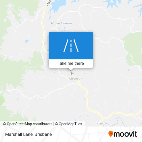 Marshall Lane map