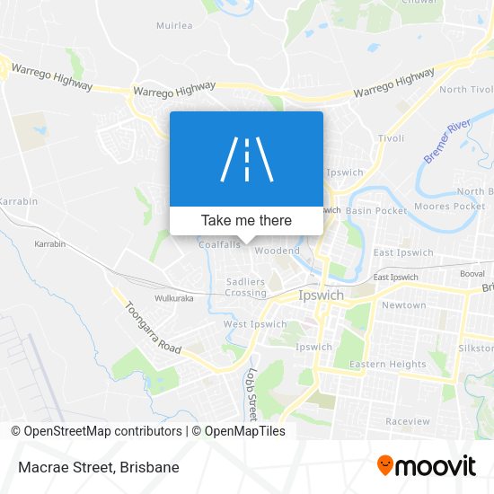 Macrae Street map