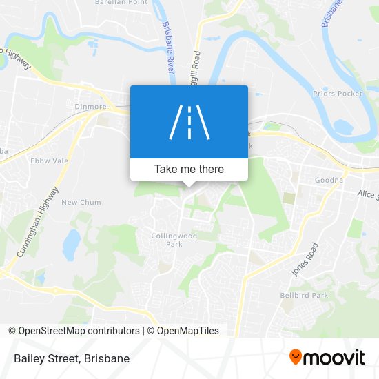 Bailey Street map