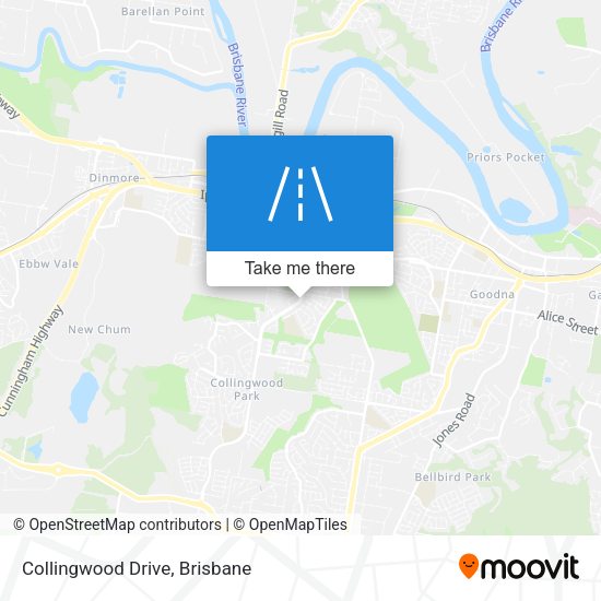 Collingwood Drive map