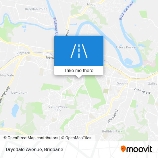 Drysdale Avenue map