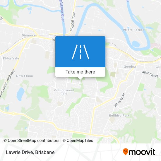 Lawrie Drive map