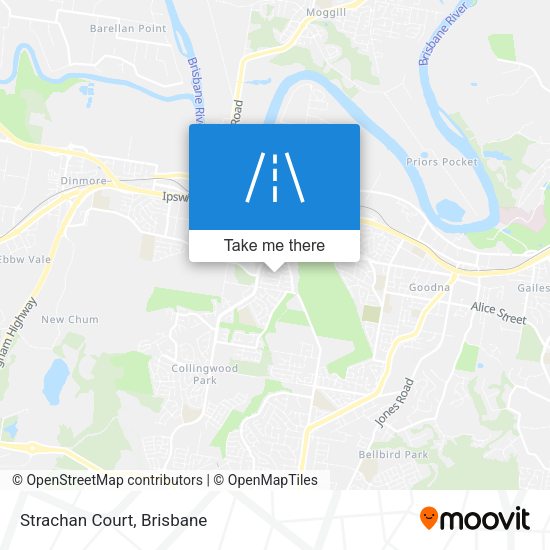 Strachan Court map