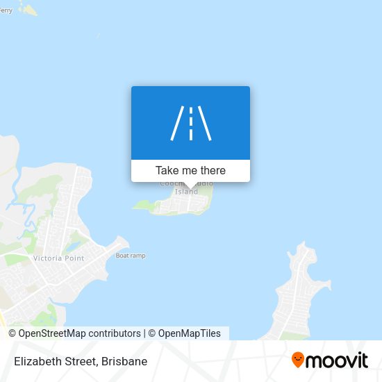 Elizabeth Street map