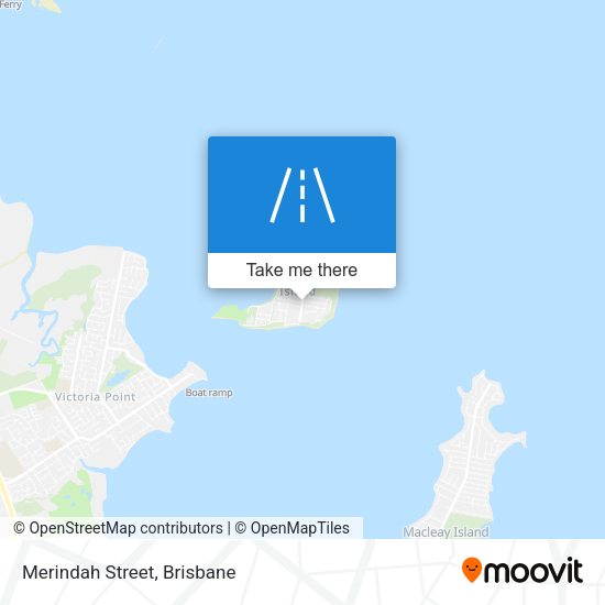 Merindah Street map