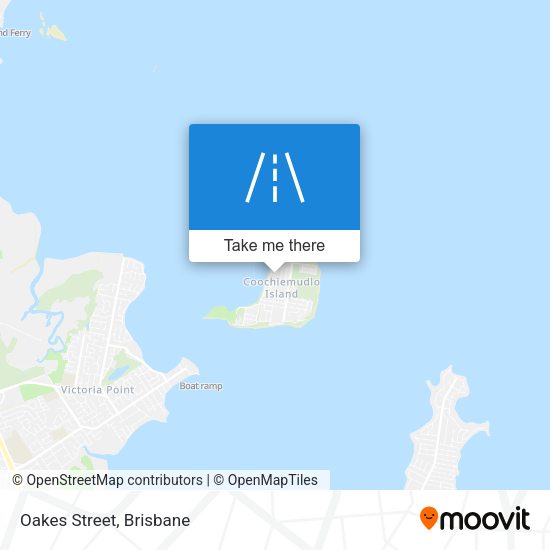 Oakes Street map